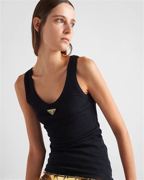 prada mesh tank top|Prada tank tops.